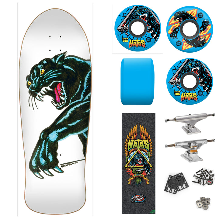 **PRE-ORDER** SANTA CRUZ NATAS KAUPAS SKETCH PANTHER 10.54" COMPLETE SKATEBOARD