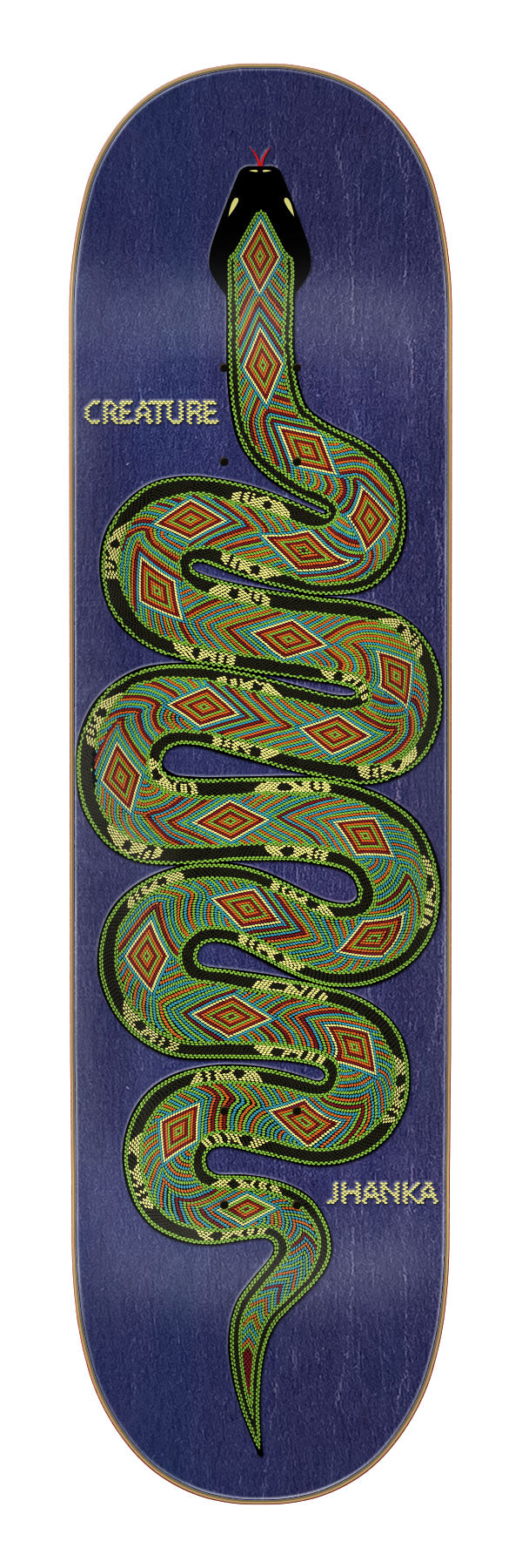 Creature Jhanka Gonzalez Snakes 8.375" Skateboard Deck