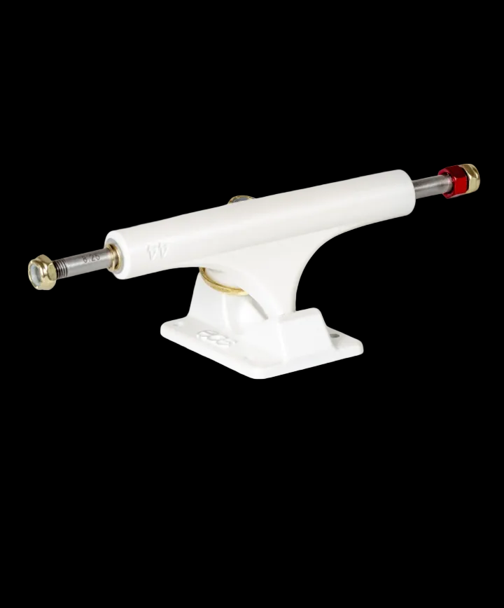 Ace AF1 Satin White w/ Gold Hardware Skateboard Trucks
