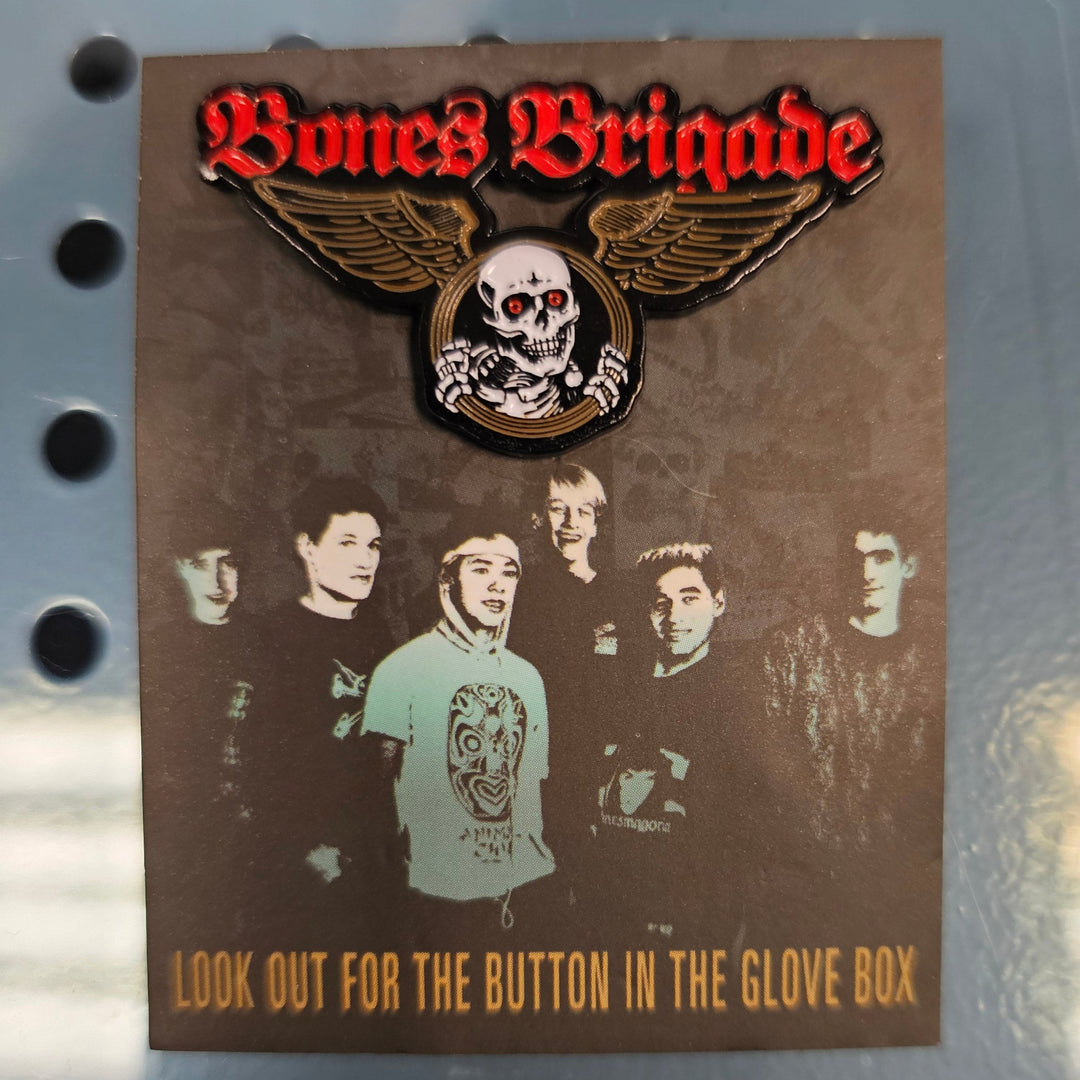 Powell Peralta Bones Brigade Autobiography Winged Ripper Enamel Lapel Pin
