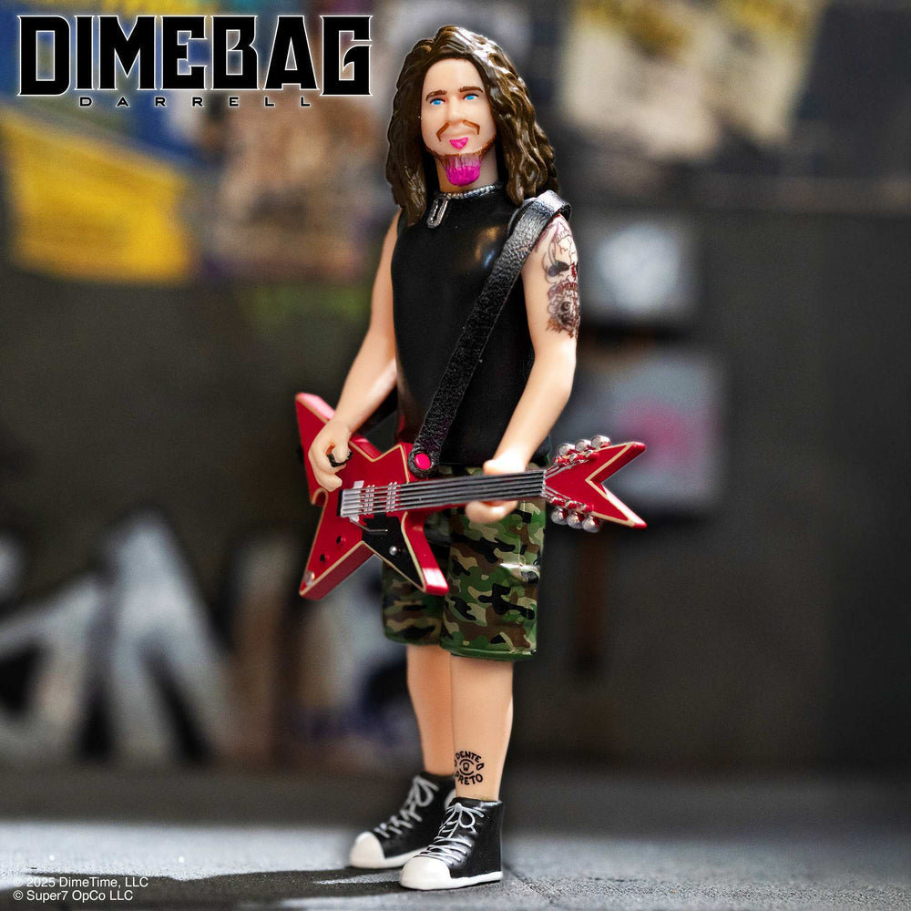 Super7 x Dimebag Darrell (Culprit) ReAction Figure