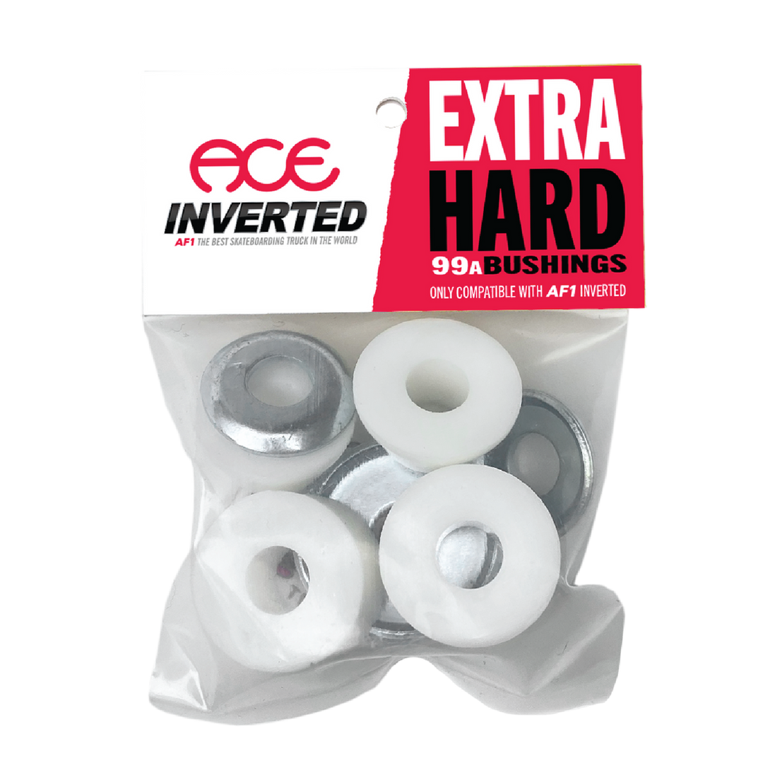ACE Extra Hard White 99a Skateboard Bushings (Pair)