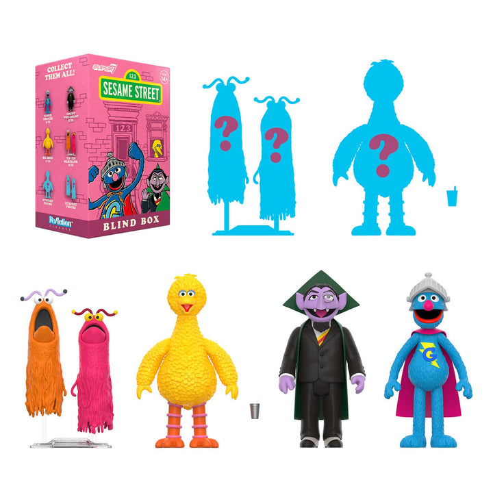 Super7 x Sesame Street - Wave 02 - Individual Blind Box Toy