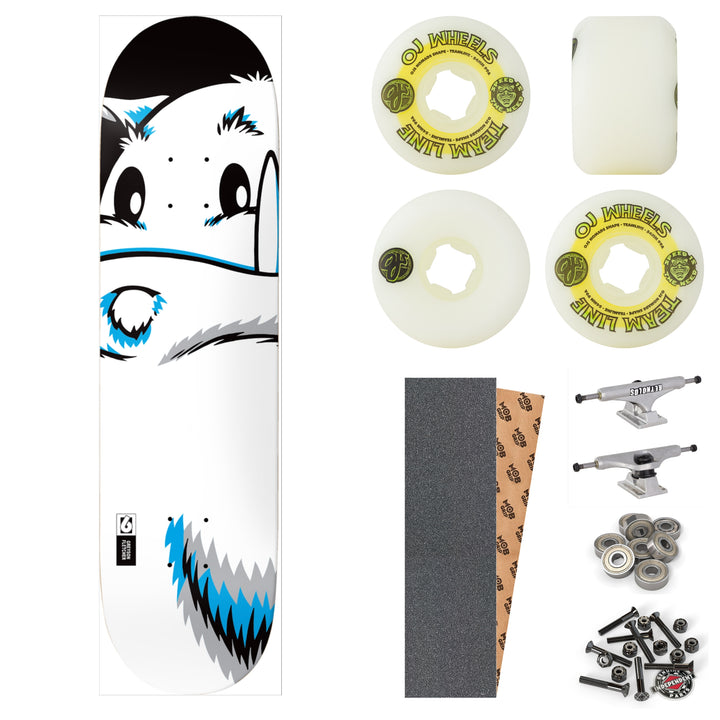 BIRDHOUSE Fletcher Freeze Guy XL 8.625" Complete Skateboard