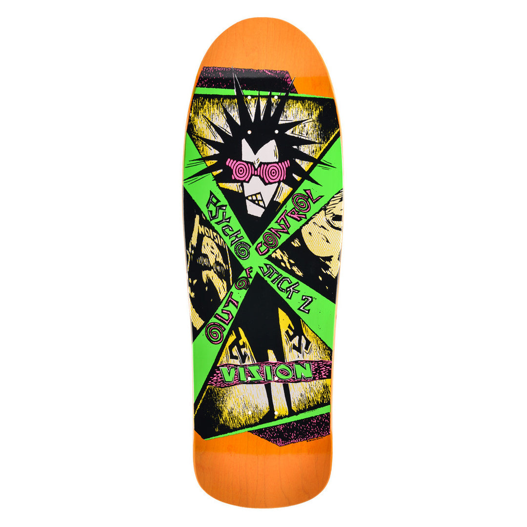 Vision "Psycho Stick 2" 10" Skateboard Deck