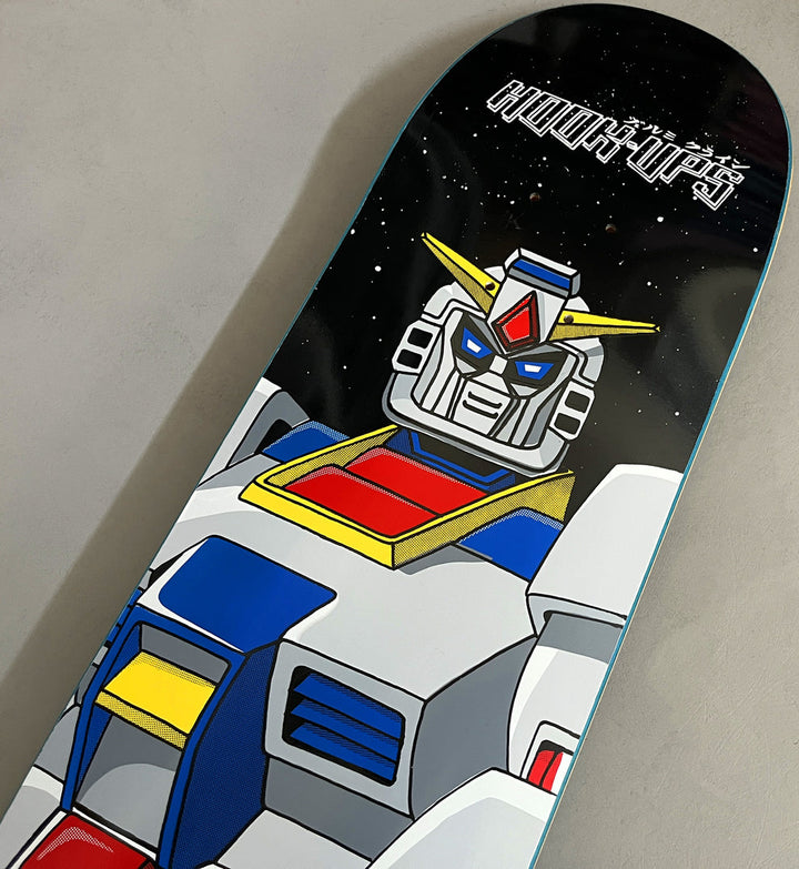 Hook Ups 1995 Robot 8" Skateboard Deck