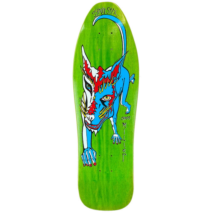Schmitt Stix Chris Miller Dog Mini 9.125" Skateboard Deck