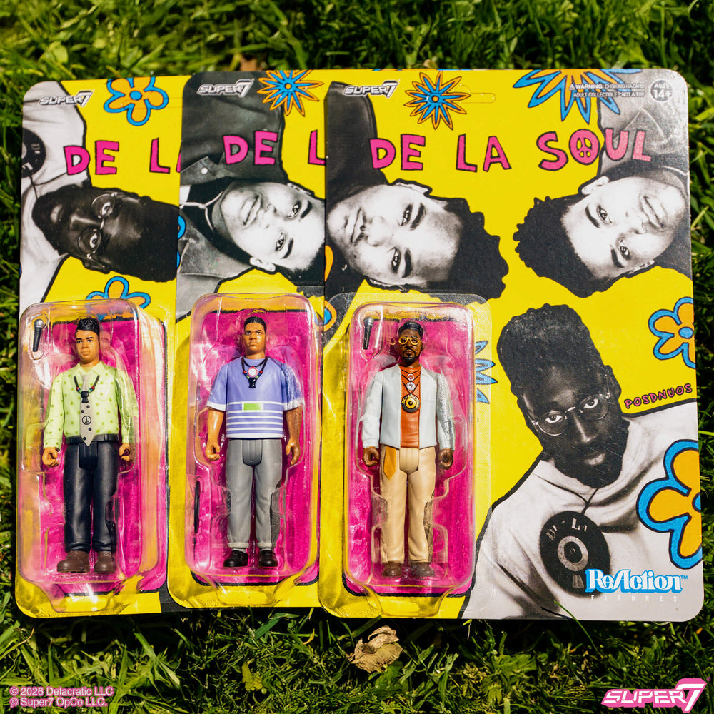 Super7 x De La Soul Vincent "Maseo" Mason (Me, Myself & I) ReAction Figure