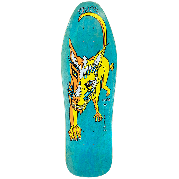 Schmitt Stix Chris Miller Dog Mini 9.125" Skateboard Deck