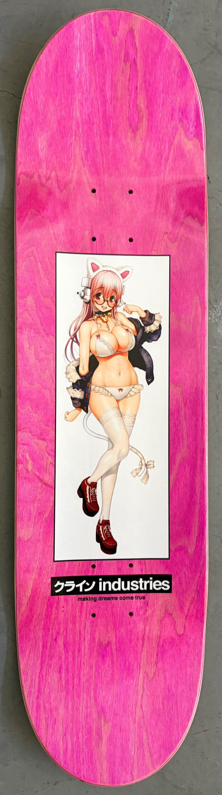 JK Industries Sonico Cat Girl 8.5" Skateboard Deck