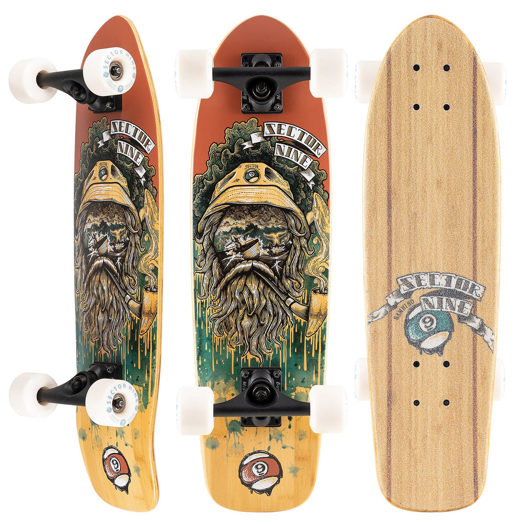 Sector 9 Bambino Skipper 7.5" Complete Mini Cruiser Skateboard