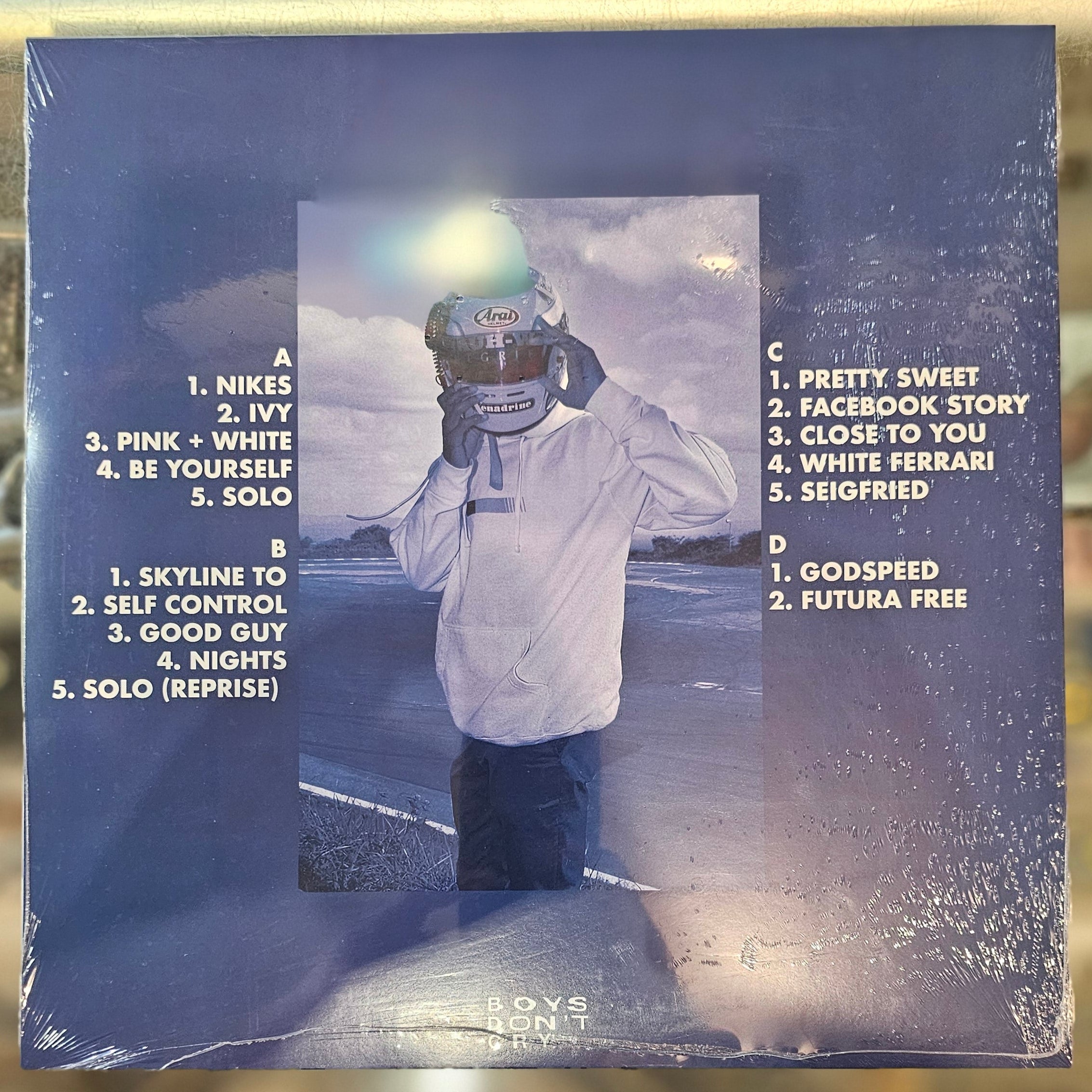 Frank Ocean – BLONDE (MOTORCYCLE HELMET COVER) 2x Vinyl LP Record