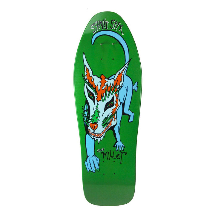 Schmitt Stix Chris Miller Dog Large 10" Skateboard Deck