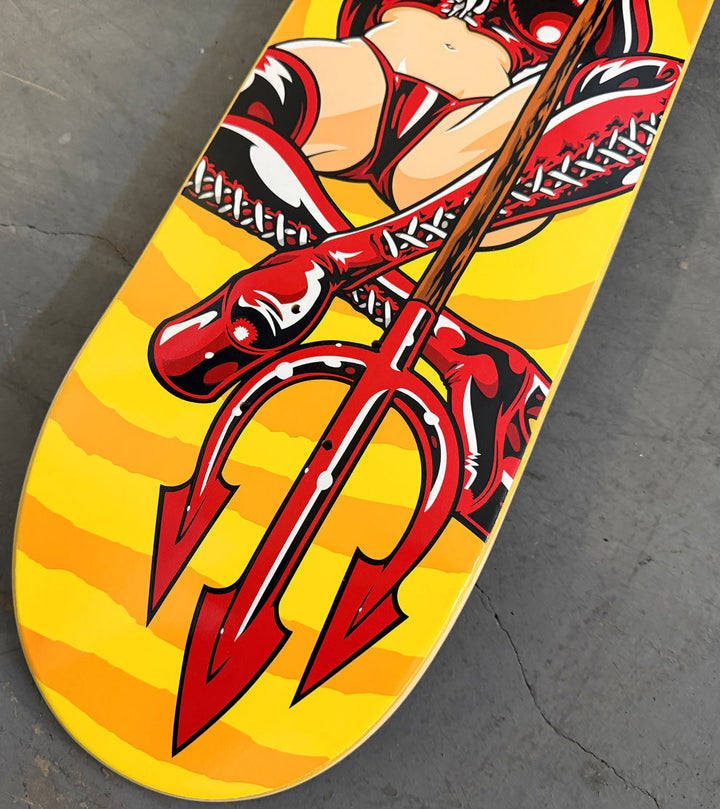 Hook Ups Devil Queen 8.25" Skateboard Deck