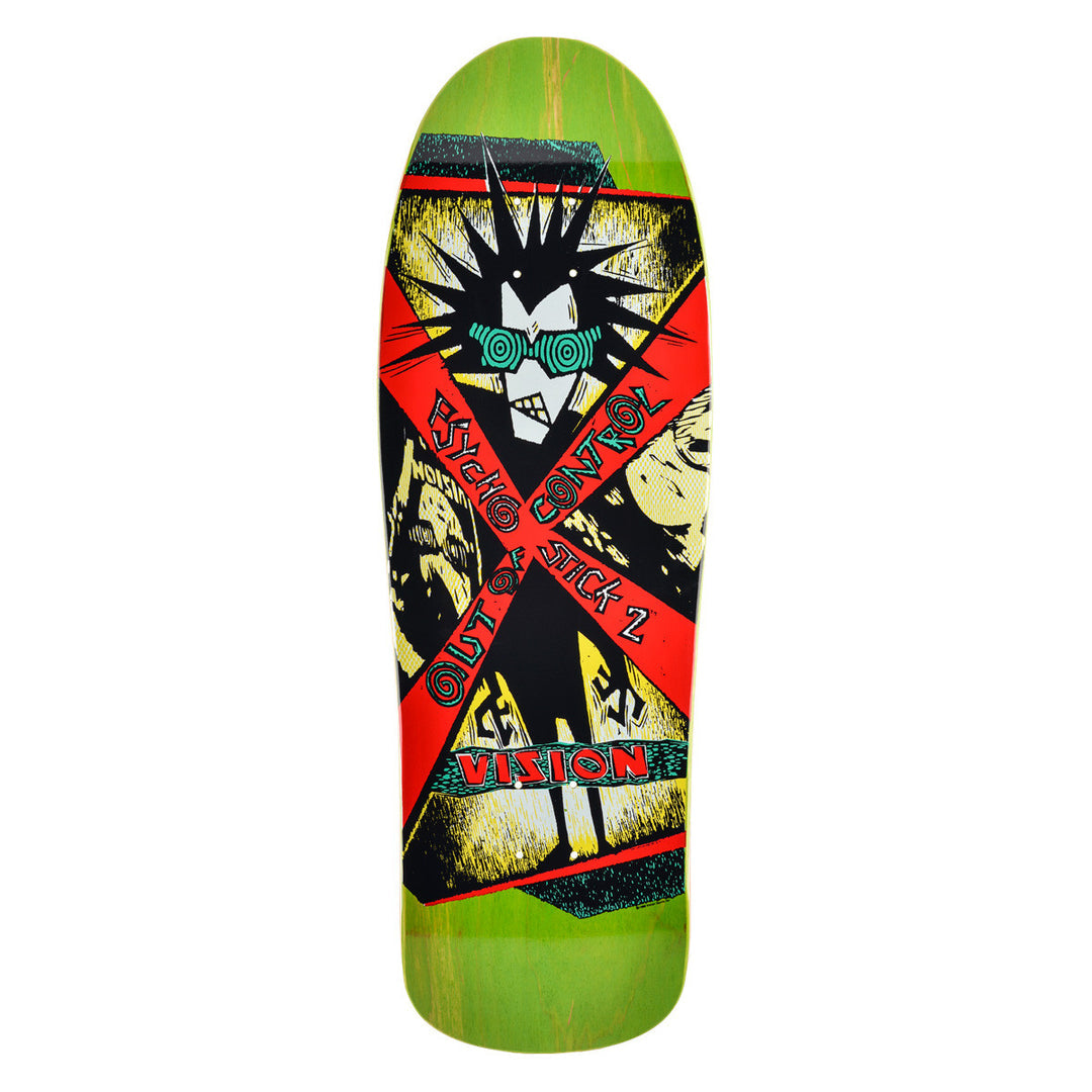 Vision "Psycho Stick 2" 10" Skateboard Deck