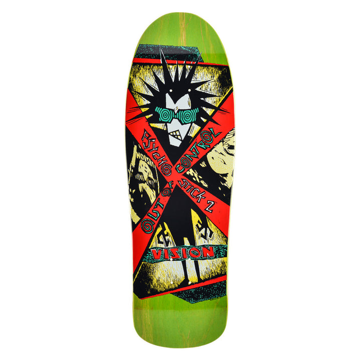 Vision "Psycho Stick 2" 10" Skateboard Deck