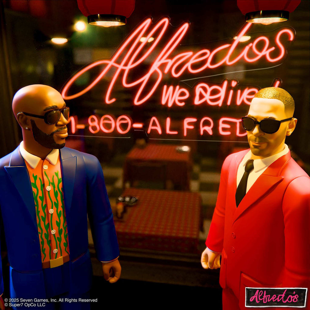 Super7 x ALFREDO - Freddie Gibbs - The Alchemist ReAction Figures