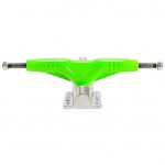 Gullwing Pro III Neon Green / Silver 9" Skateboard Trucks