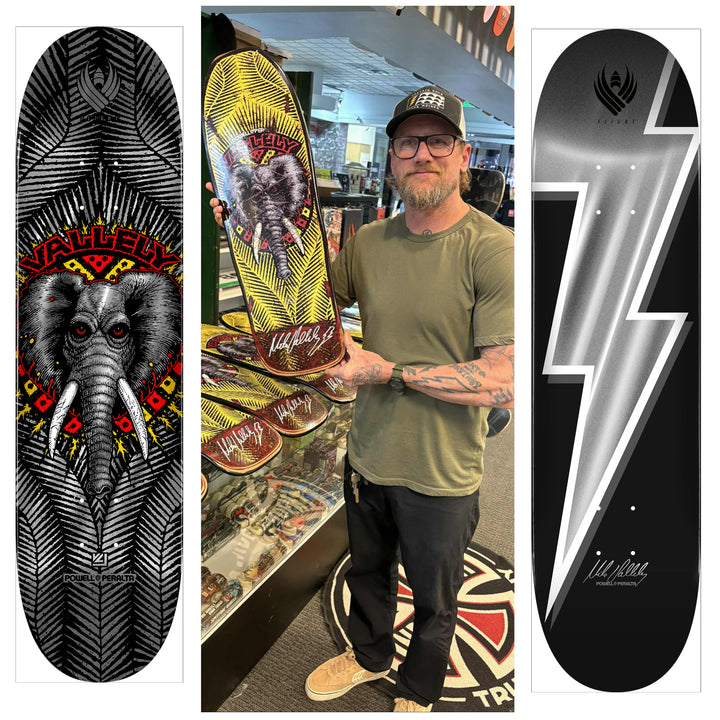 *Pre-Order* Powell Peralta Mike Vallely Elephant Pink [Autographed] Skateboard Deck