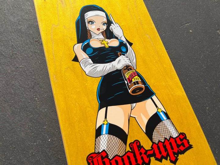 Hook Ups Evil Nun 8.25" Skateboard Deck
