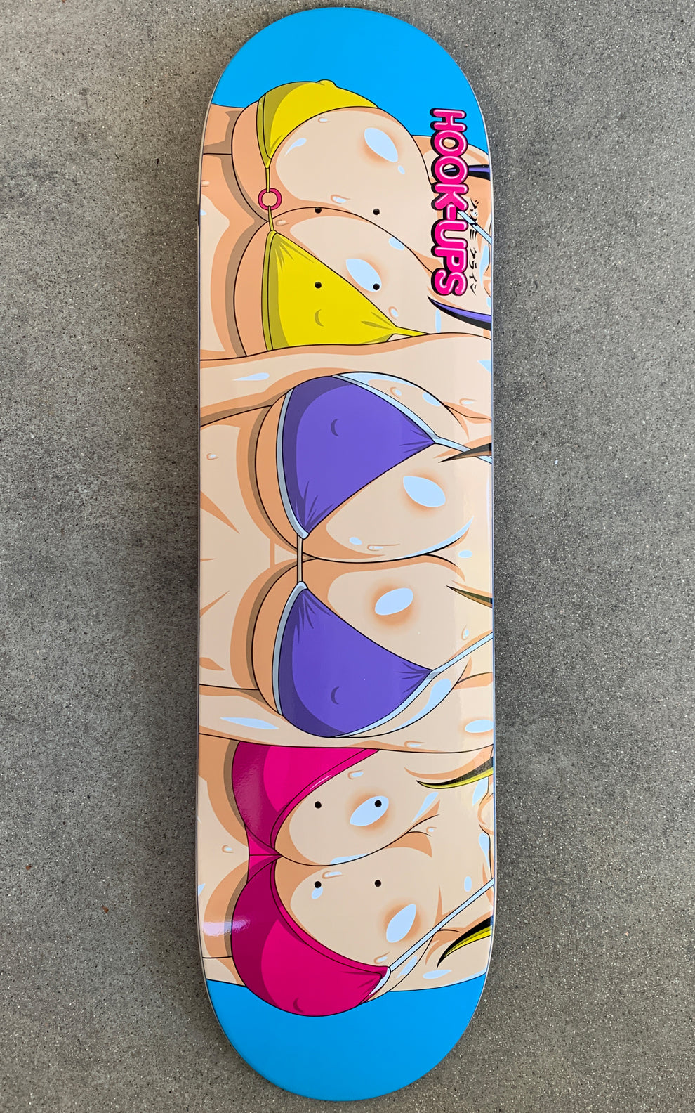 Hook Ups 3 Girls 8.25" Skateboard Deck