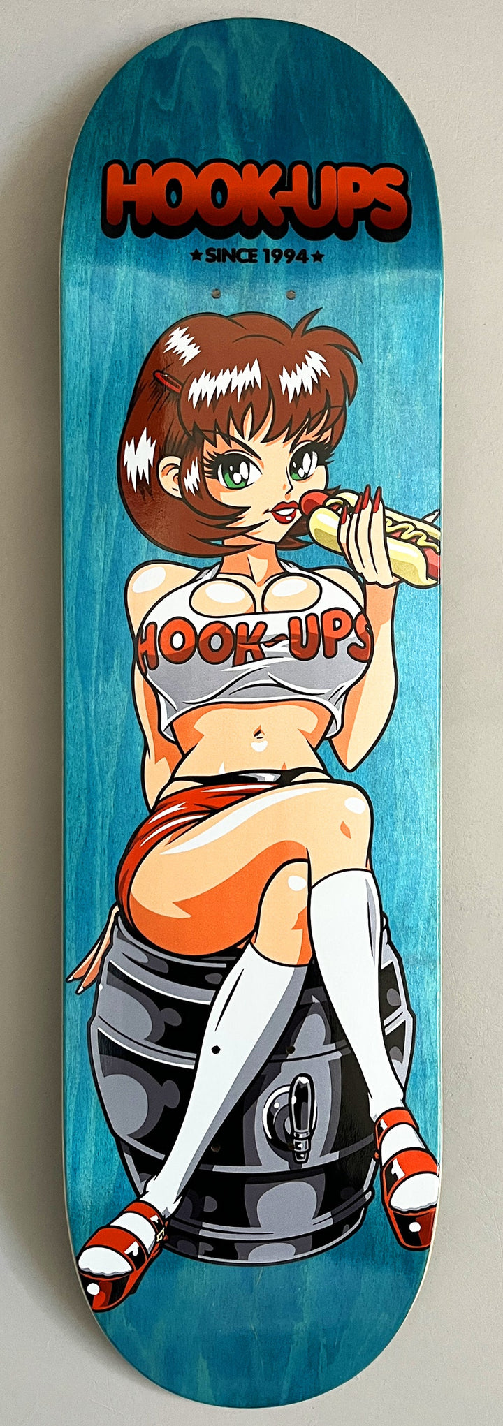 Hook Ups Hoot-ups 2 8.5" Skateboard Deck