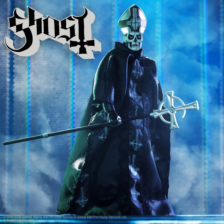Super7 x Ghost - Papa Emeritus II - 7" DELUXE ACTION FIGURE