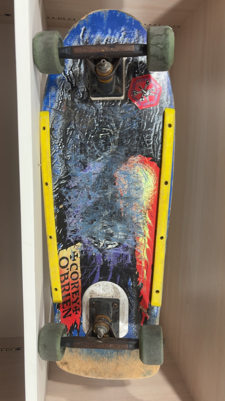 Santa Cruz Corey O'Brien Reaper Original 80s Used Complete Skateboard