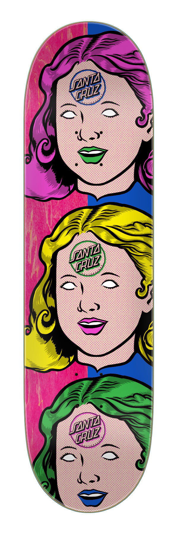 Santa Cruz Possessed Head FeelBase Pro 8" Complete Skateboard