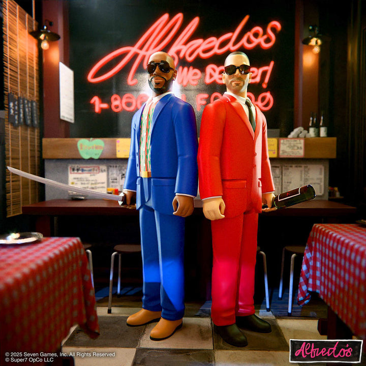 Super7 x ALFREDO - Freddie Gibbs - The Alchemist ReAction Figures