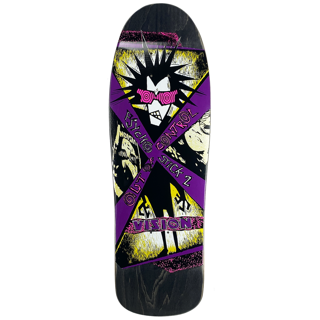 Vision "Psycho Stick 2" 10" Skateboard Deck