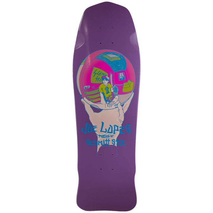 Schmitt Stix Joe Lopes Crystal Ball 9.875" Skateboard Deck