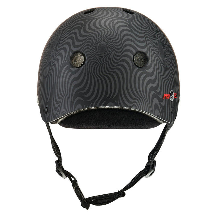 Pro-Tec x Spitfire LOW PRO (Black Swirl) Certified Helmet