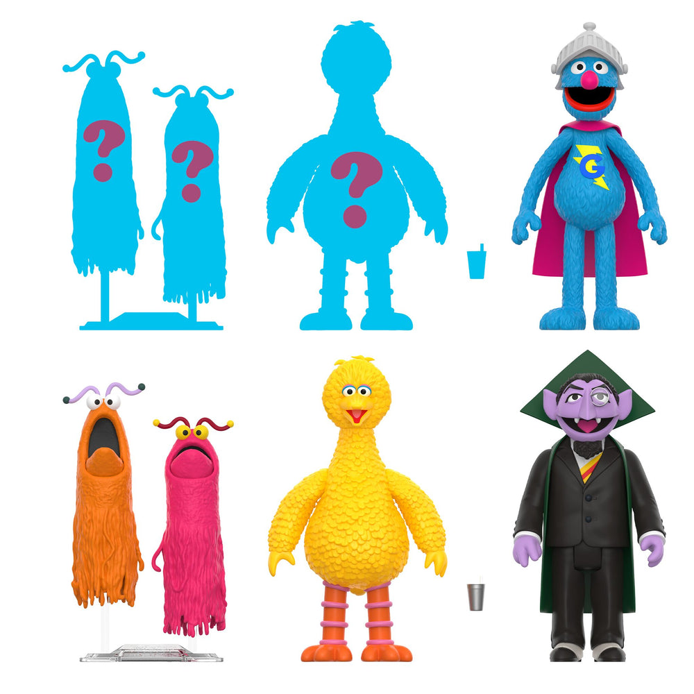Super7 x Sesame Street - Wave 02 - Individual Blind Box Toy