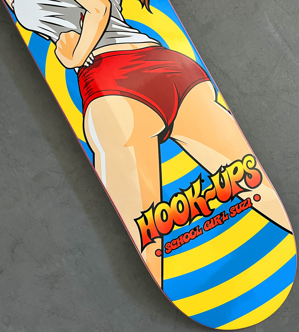 Hook Ups Suzi #1 8.25" Skateboard Deck