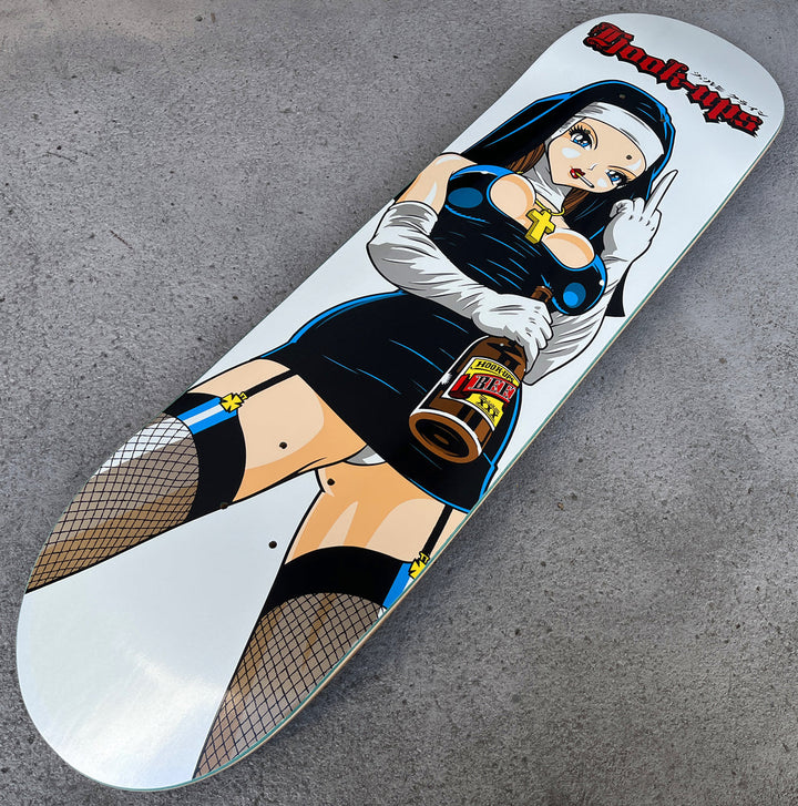 Hook Ups Evil Nun 8.25" Skateboard Deck