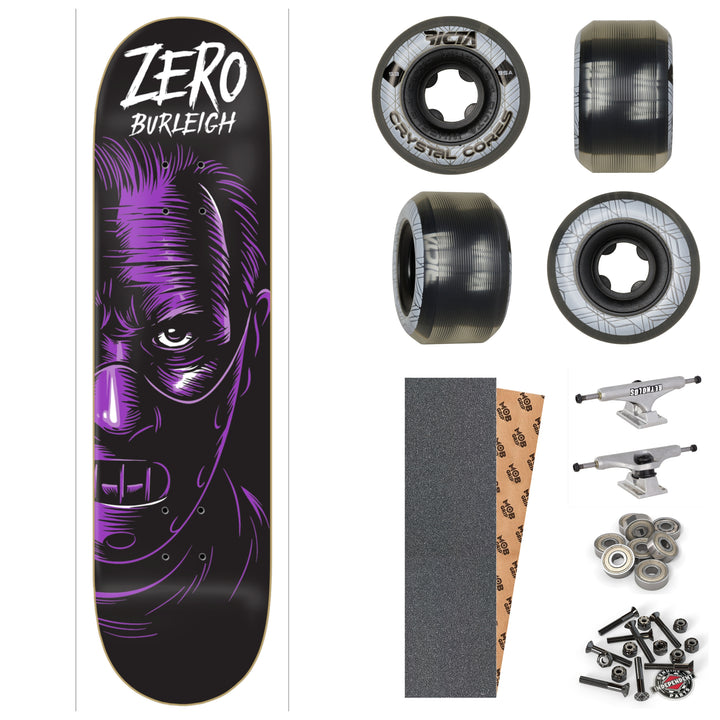 Zero Burleigh Fright Night 2 - Hannibal 8.5" Complete Skateboard