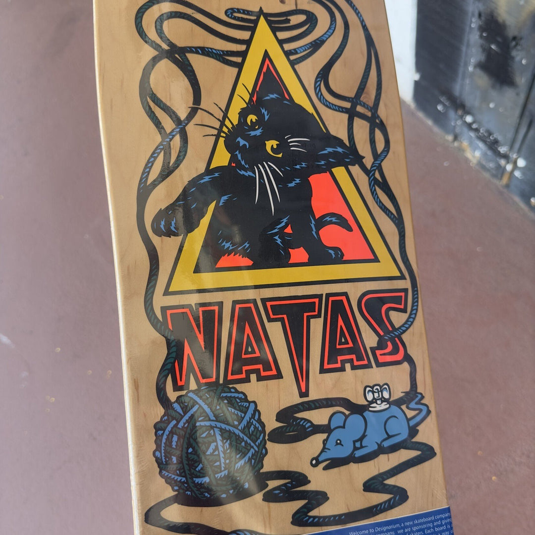 DESIGNARIUM NATAS KAUPAS KITTEN [SIGNED] LTD SKATEBOARD DECK