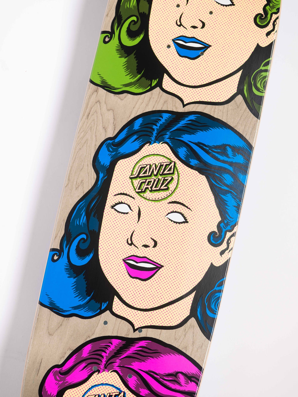 Santa Cruz Possessed Head FeelBase Pro 8.5" Skateboard Deck