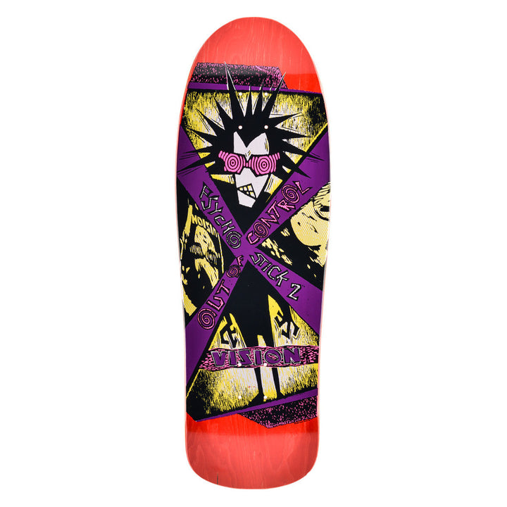 Vision "Psycho Stick 2" 10" Skateboard Deck