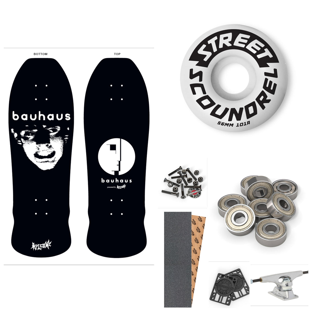 WELCOME X BAUHAUS "MASK" 10" COMPLETE SKATEBOARD