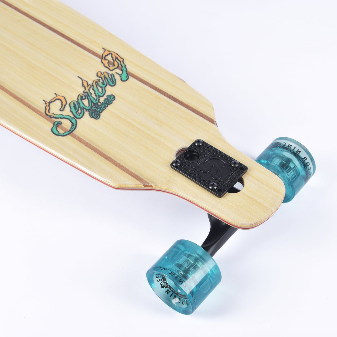 Sector 9 Flipside Fractal 9 x 36 Complete Drop Thru Longboard