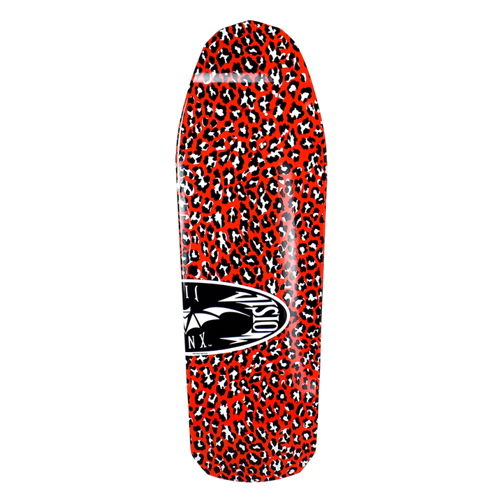 Vision Jinx "Leopard Oval" 10" Skateboard Deck