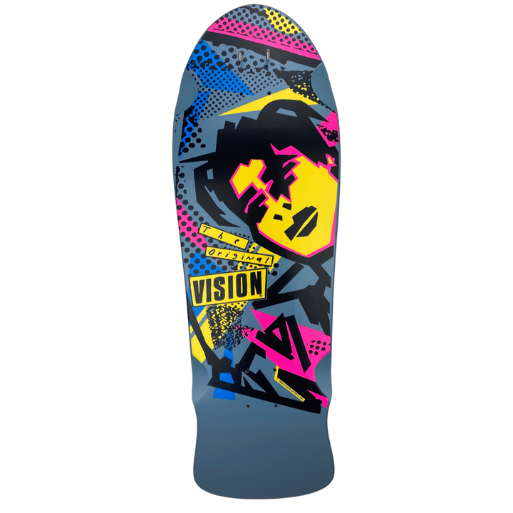 Vision Mark Gonzales "Original Mg" Ltd Grey 10" Skateboard Deck