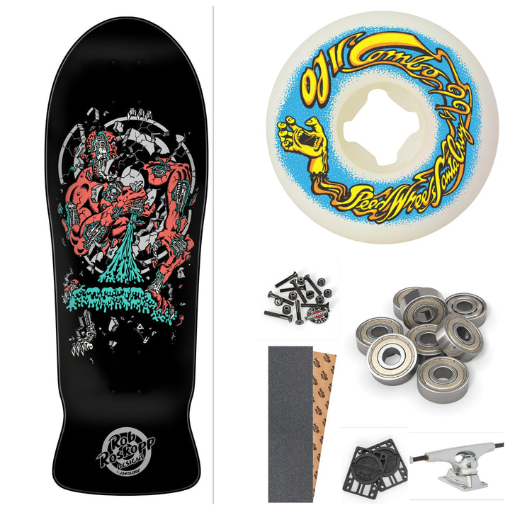 Santa Cruz Rob Roskopp Four 10.21" Complete Skateboard