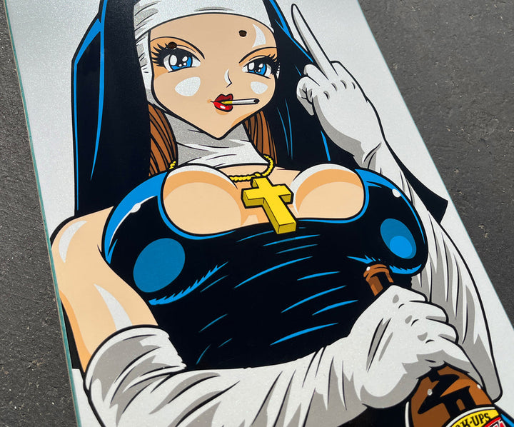 Hook Ups Evil Nun 8.25" Skateboard Deck
