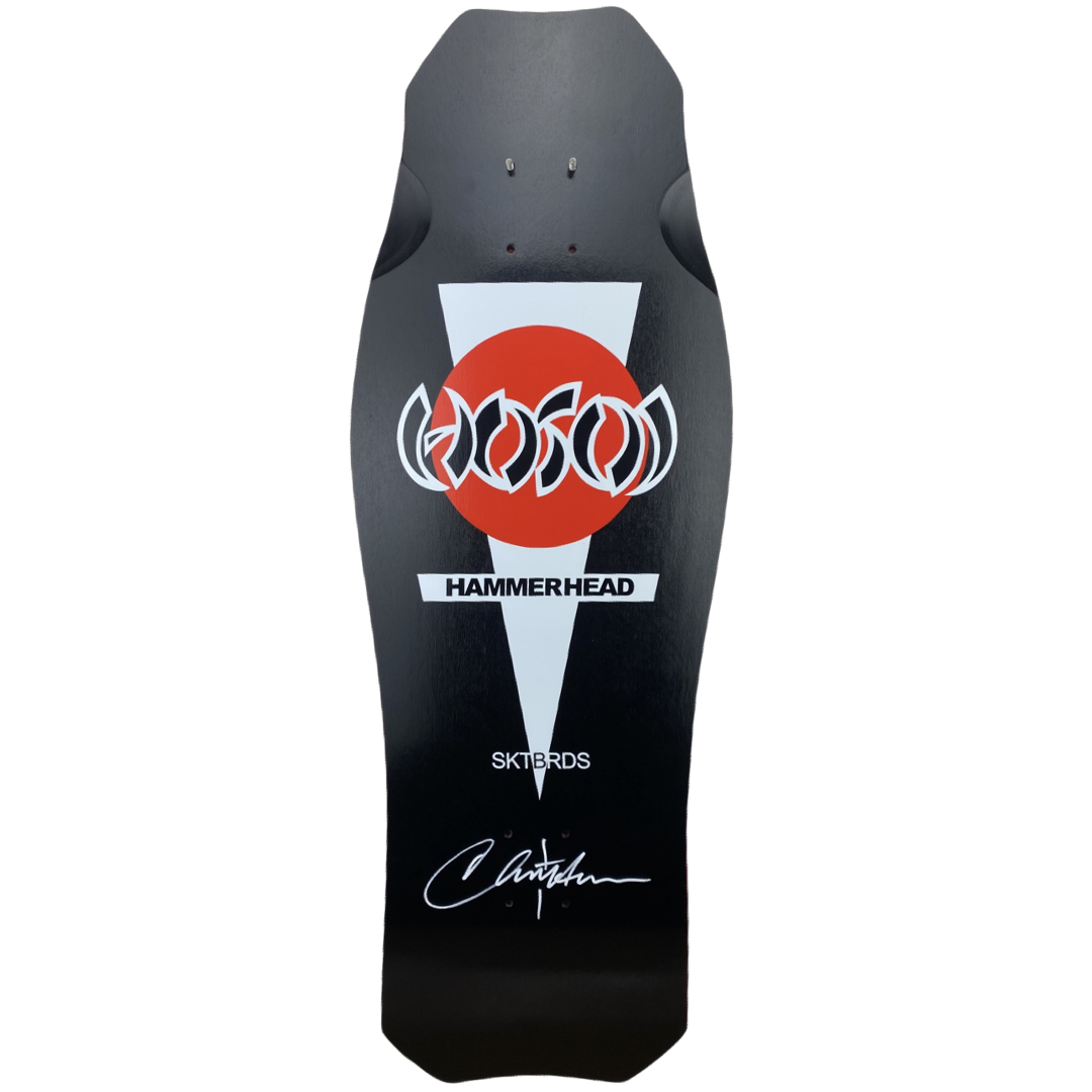 Hosoi Og Hammerhead 10.5" [Autographed] Black Skateboard Deck