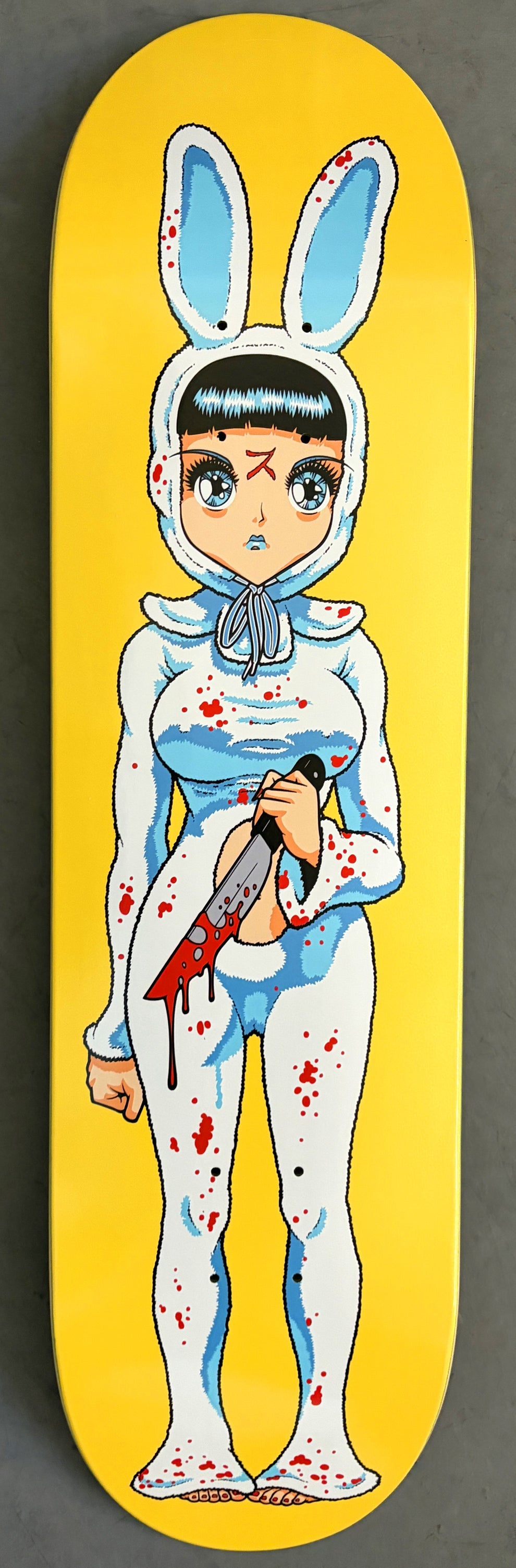 Hook Ups Death Bunny 8.25" Skateboard Deck