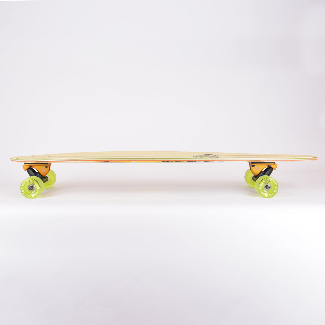 Sector 9 Offshore Temple 9.375 x 39.5 Complete Cruiser Skateboard