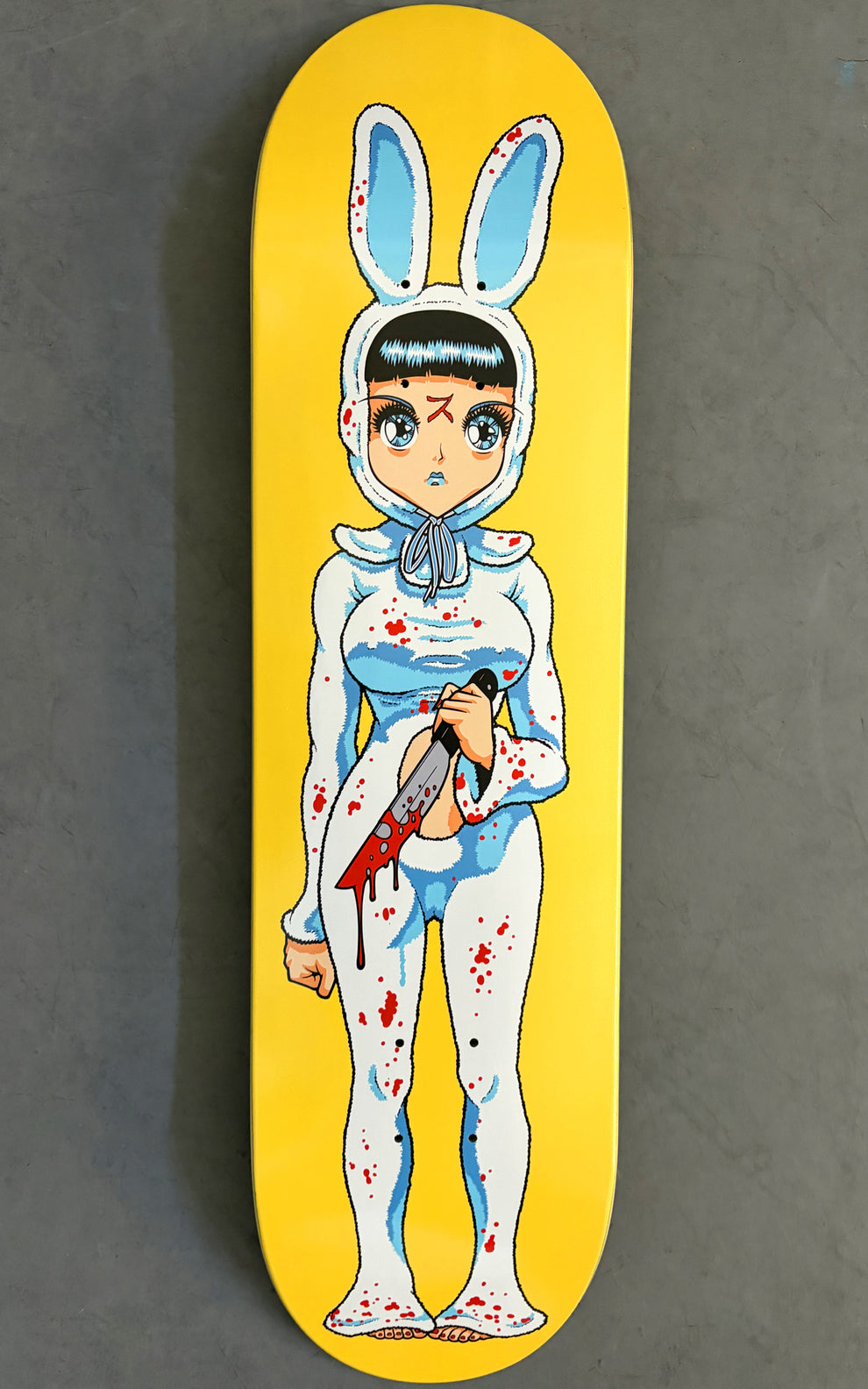 Hook Ups Death Bunny 8.25" Skateboard Deck